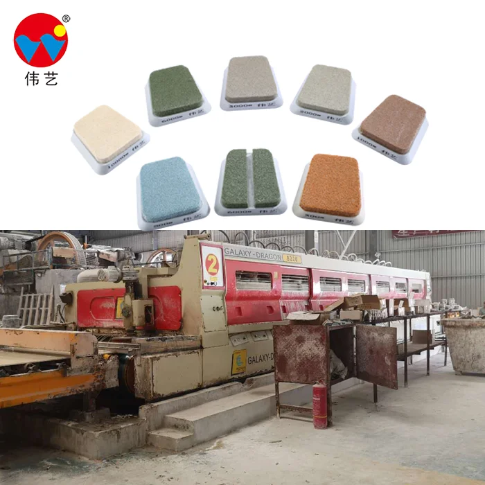 Super shine Frankfurt marble/stone grinding pad for big stone/marble sheet polishing and grinding