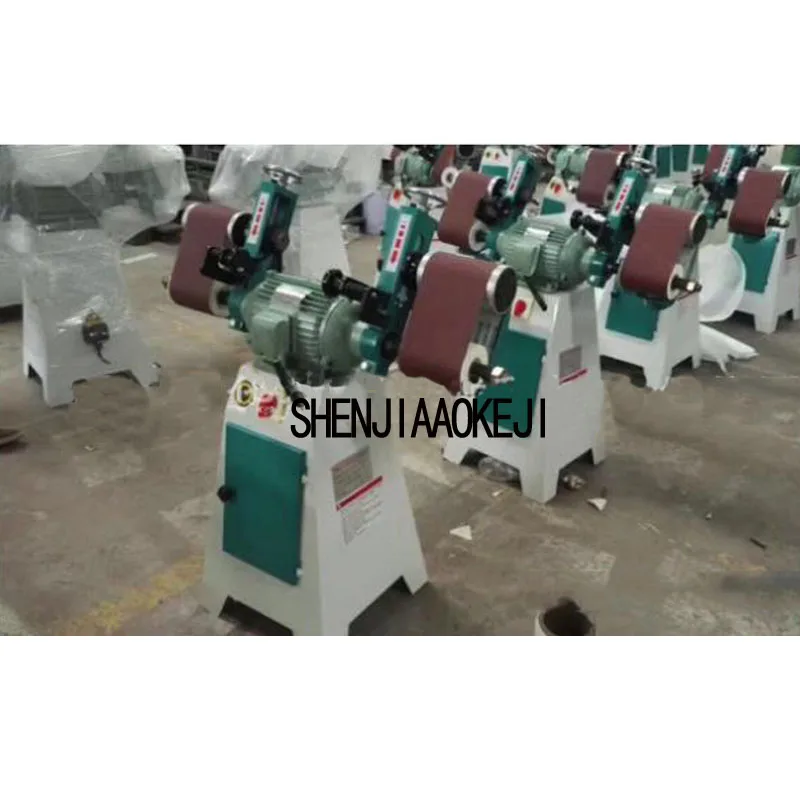 
MM2115A Horizontal double head sponge sander Vertical belt machine polishing machine Plane drawing machine 380V 1PC 