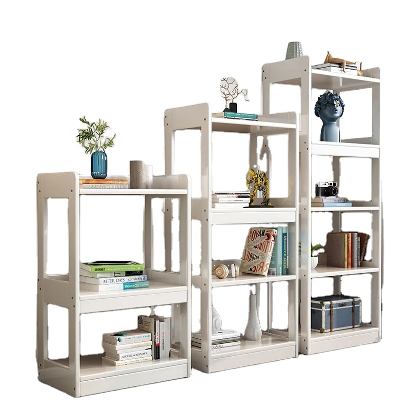 Solid wood bookshelf