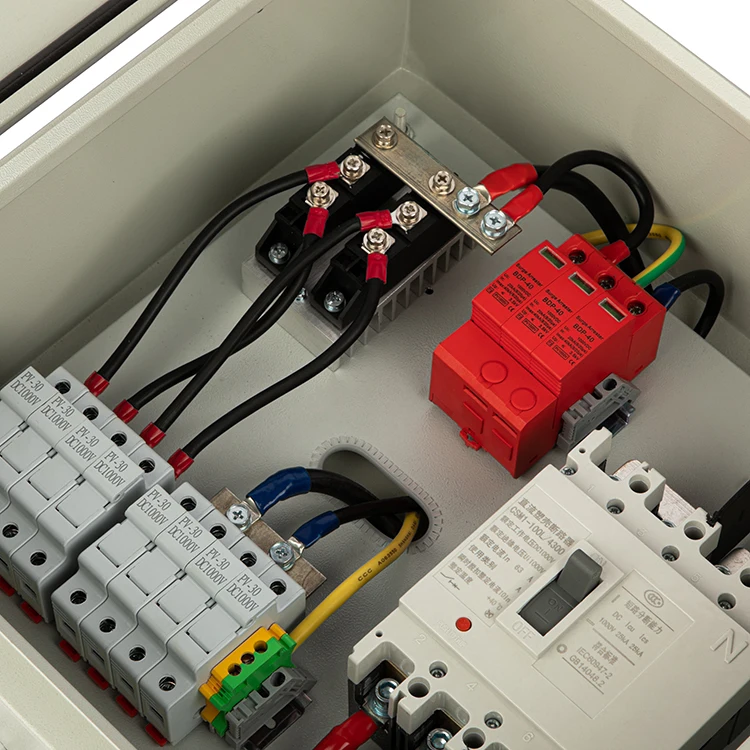 CKMINE OEM ODM IP65 Waterproof Solar PV String DC Circuit Breaker Combiner Box 4 String 1000VDC 15A 63A