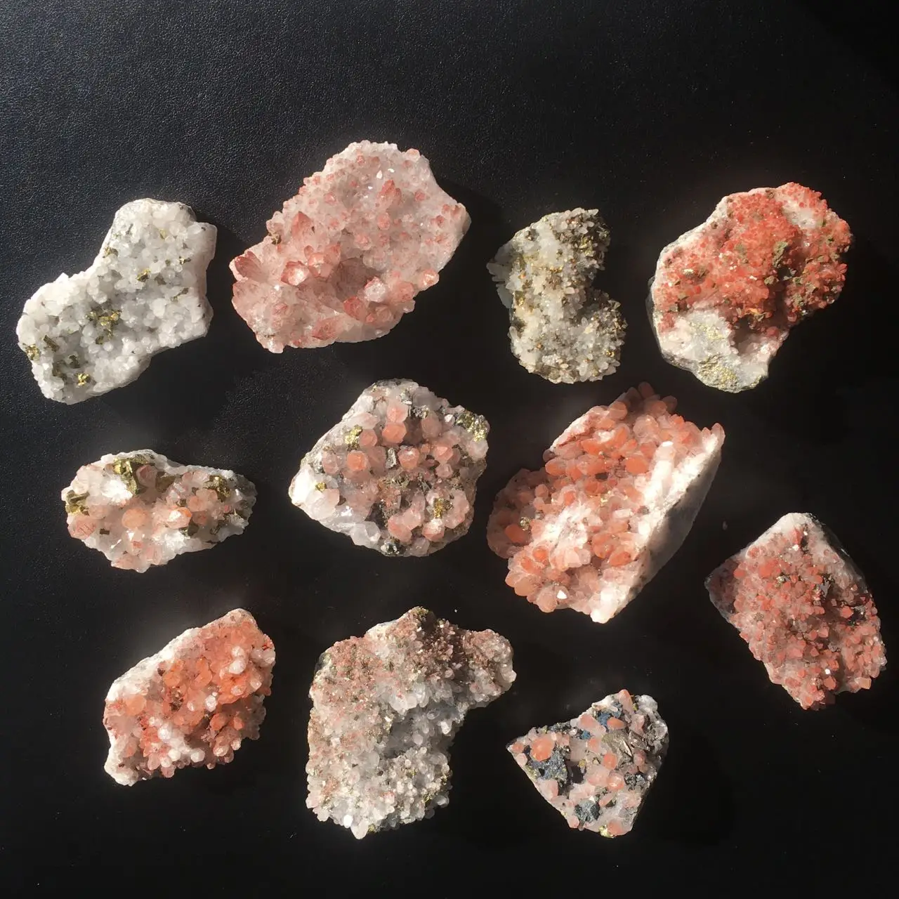 Natural Rock Chalcopyrite With Quartz Raw Rough Pyrite With Red Quartz Cluster Crystal Cluster Specimen Pyrite Stone