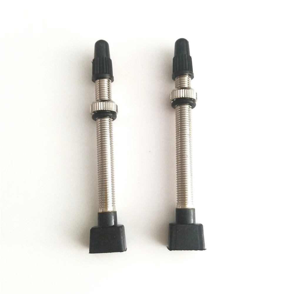 Клапан велосипедный из алюминиевого сплава 40 мм 50 55 60 70 100