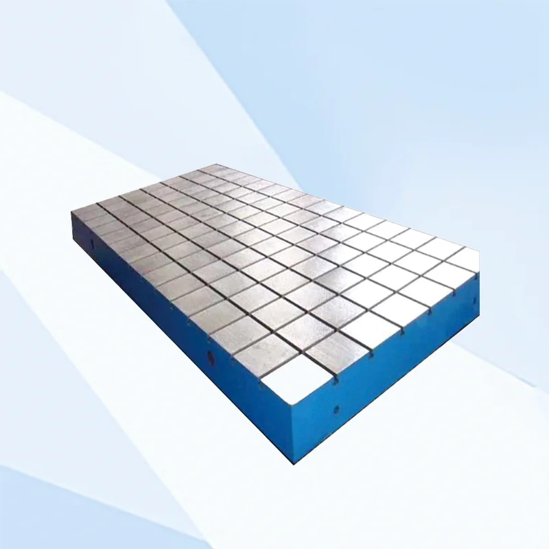 Customized Gray Cast Iron Surface Plate Mounting Plate T Slot Inspection Table Cast Iron Flat Lapping Plate