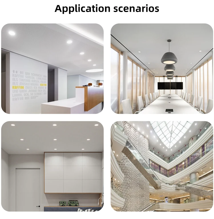 Manufacturer Custom indoor LED 9w 12w 24w recessed ceiling round ultra slim panel light 4 inch 5cct