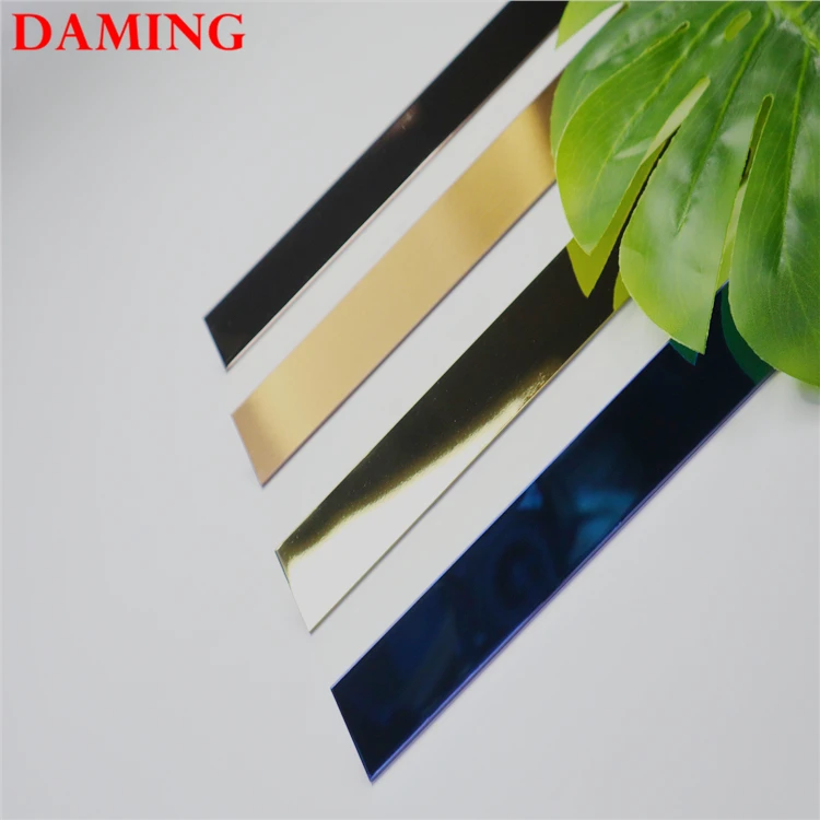 
Factory Wholesale Price tile trim flexible stainless steel decorative accessories transition trim 