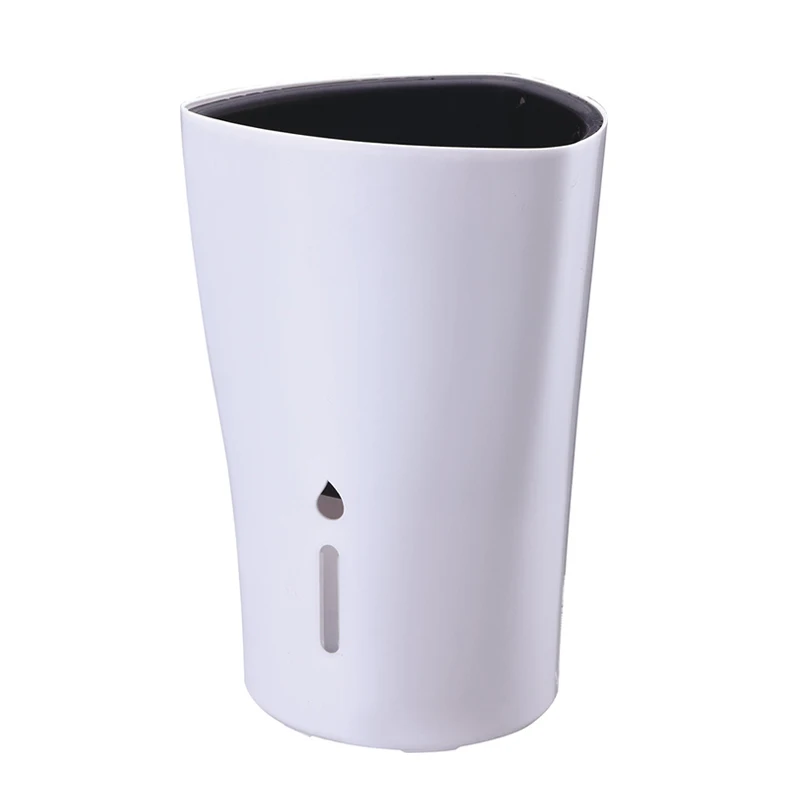 Wholesale Modern Garden Decorative Round Pots Recycled Plastic  Plant Flower Pot