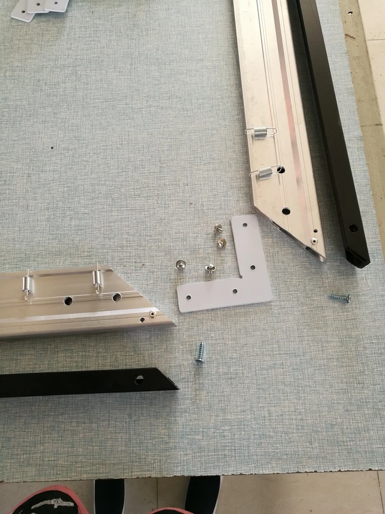 100 inch 120 inch ALR projector screen black diamond home theater projection screen with ultra thin frame