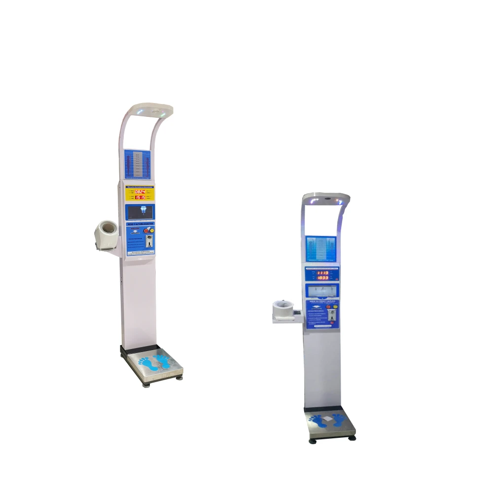 New Digital Blood Pressure Balance Height Weight BMI Measuring Machine