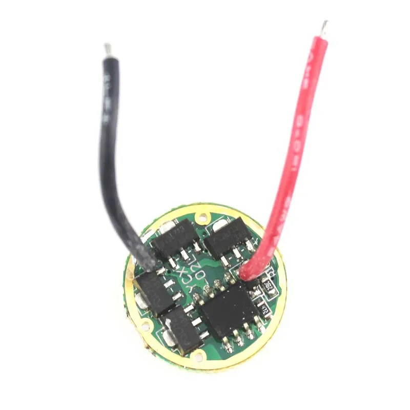 17mm 7135x6 MCU Dimming 2100mA LED Circuit Board LED Driver for LED Flashlight