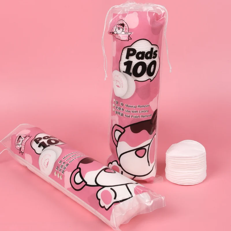 Round cotton face pads disposable cotton pads makeup remover cotton pad making machine