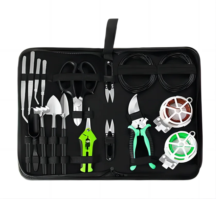 Multifunctional Bonsai Tree Kit 20 pcs Horticulture Meaty Garden Tool Kit