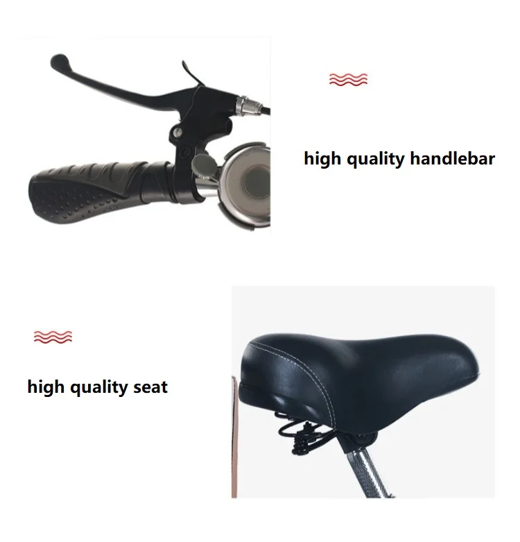 Good quality adult trike 3 wheel adult tricycle 3 wheel bicycle with 16inch wheels