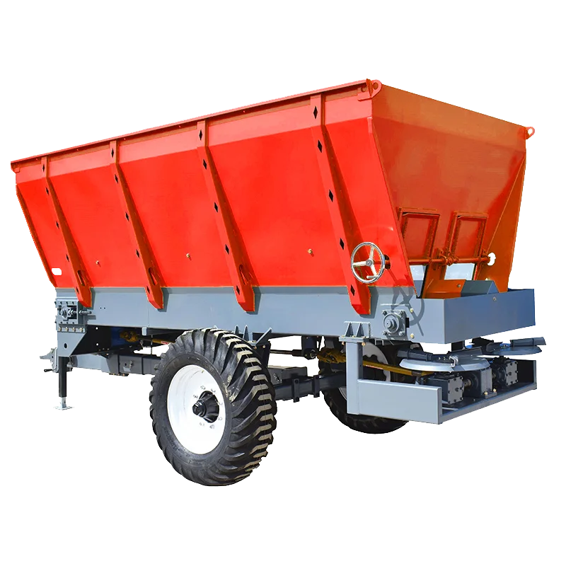 Farm Solid Lime Dry PTO Driven Tractor Mounted Traditional Manure Spreader Distributing muck Fertilizer for Sale