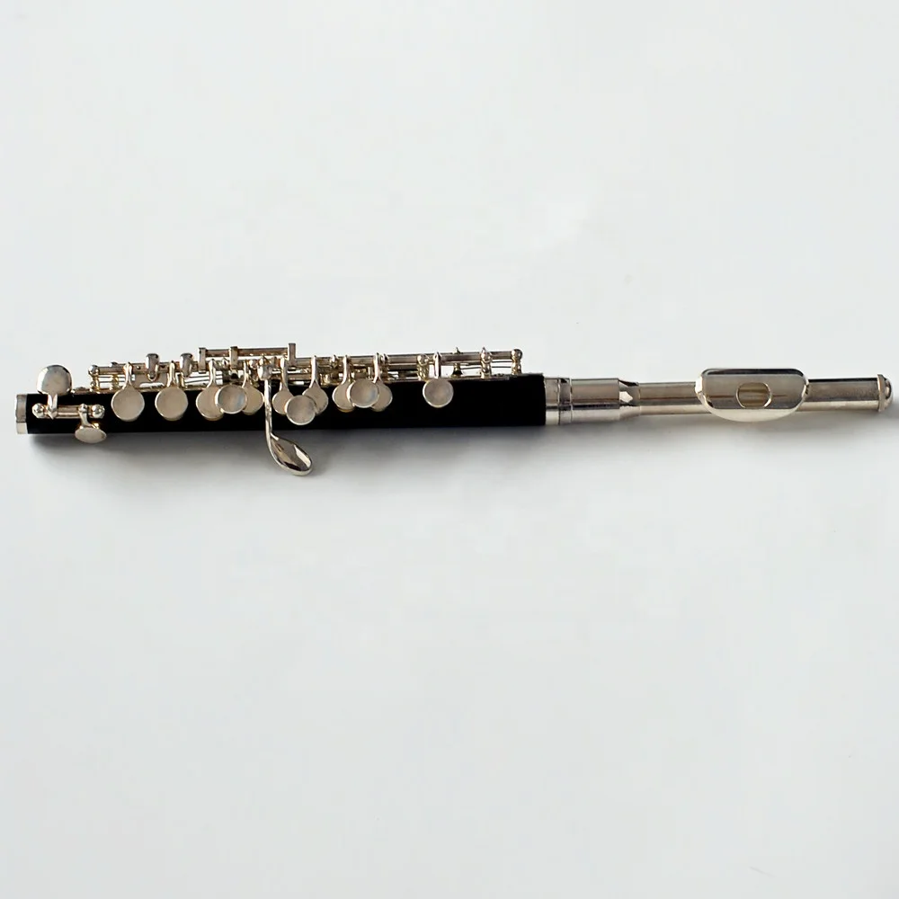 
Processing production flute piccolo bakelite nickel plating keys 