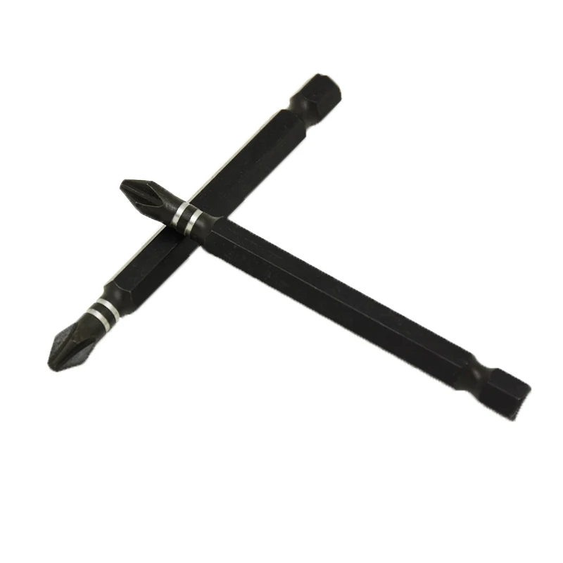 65mm Long Ph2 Double End Super Magnetic Screwdriver Bits With Magnetic Star Gun Bit Screwdriver