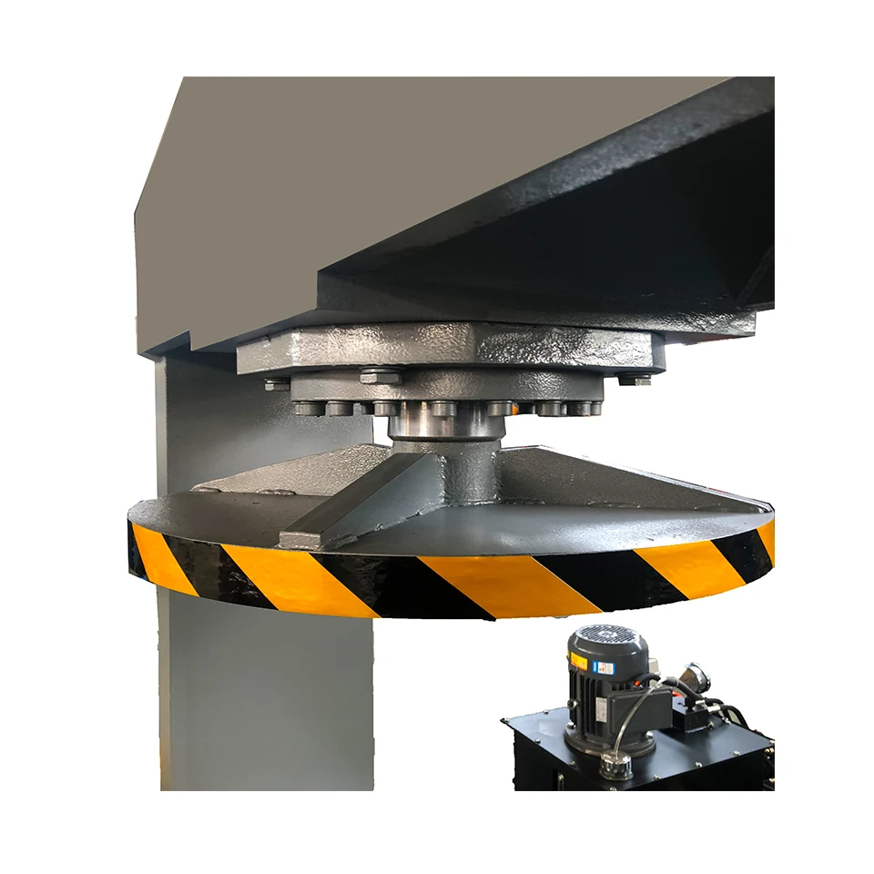 Solid forklift tire / tyre change hydraulic press 120 ton