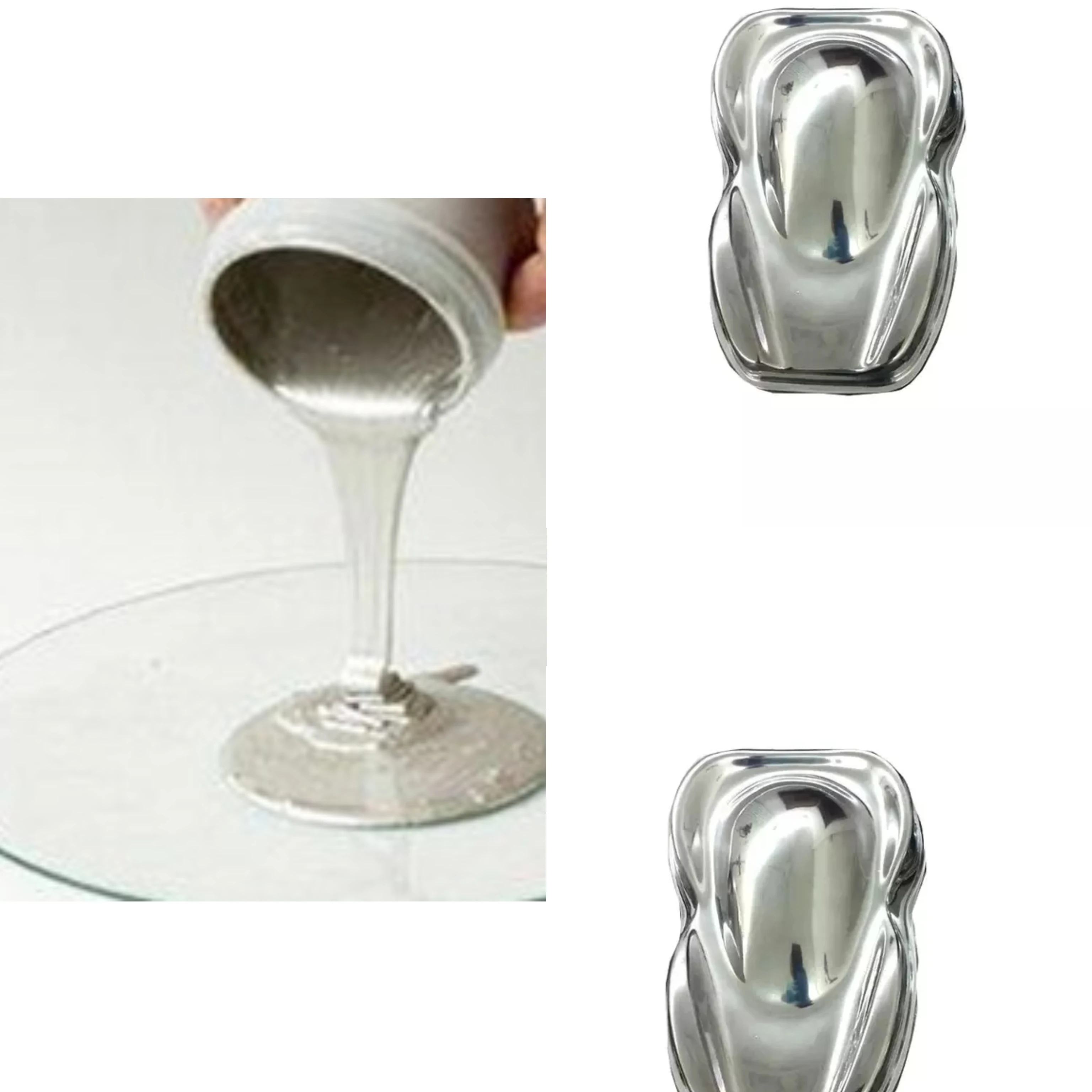 chrome effect pigment vacuum metallic pigment VMP chrome paint for car