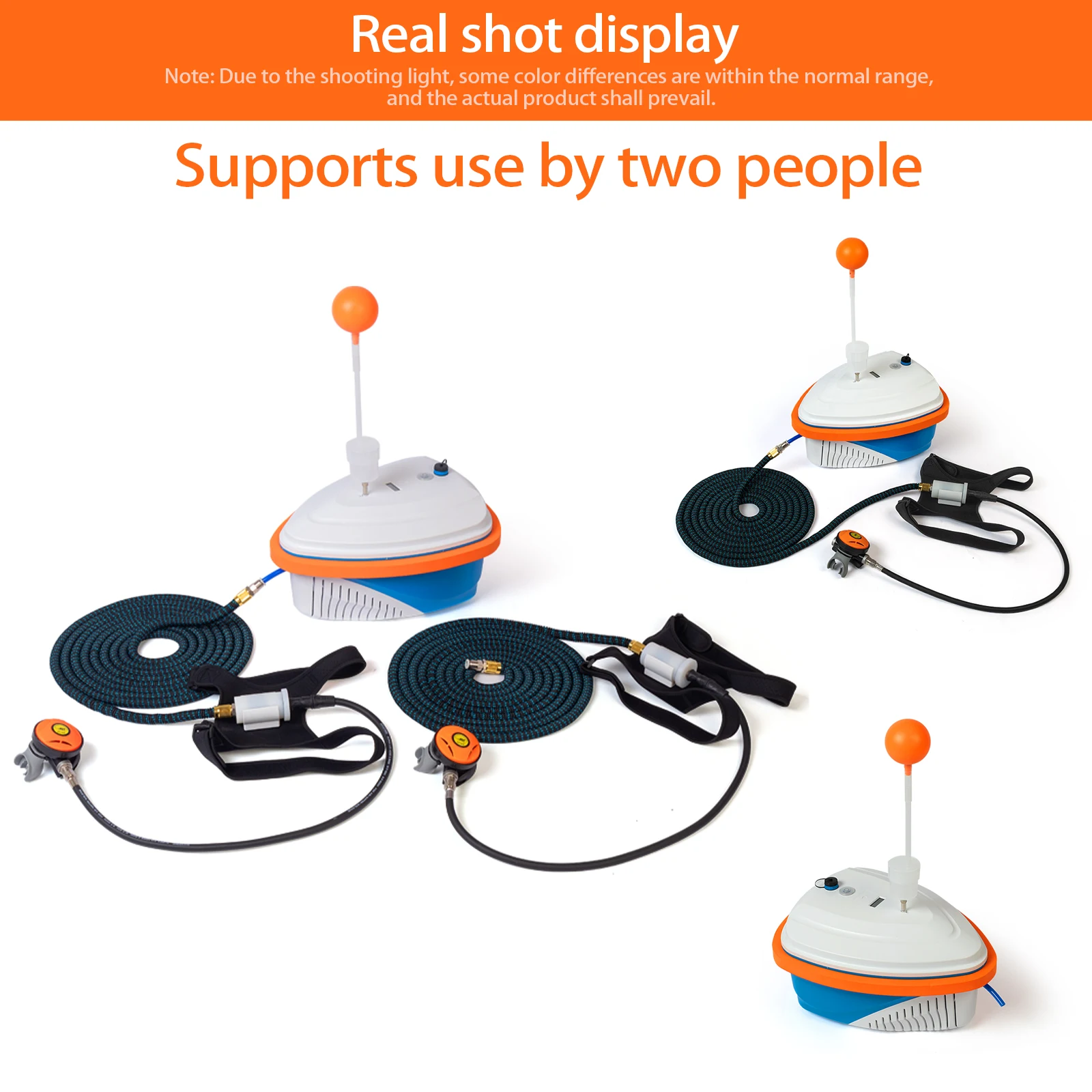 TUXING LY450 Long Term Used Safety Best Price Underwater Scuba Equipment Snorkel Swimming Breathing Tankless Diving Ventilator