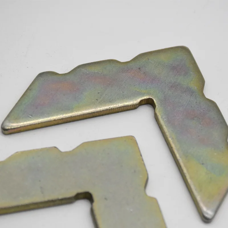 Heavy Duty Metal Silver Color Plating Right Angle Bracket Corner Code