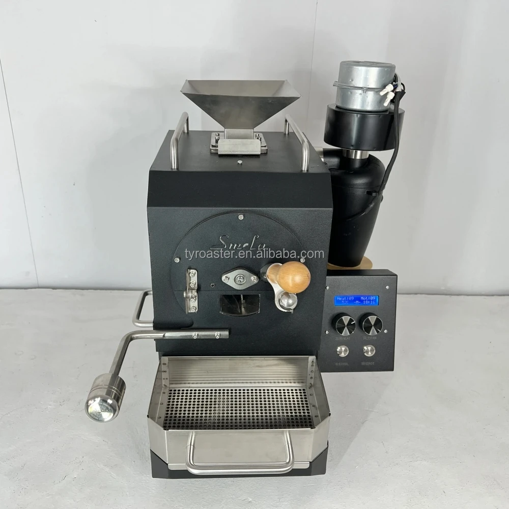 TY-TECH 600g coffee roaster TS-600 APP-controlled mini size coffee roasting machine logo customizing