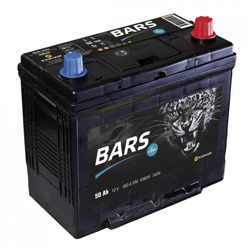 Auto Car Vehicle BARS ASIA 6CT-50  r.p. 65B24LS Battery 12V 50AH Battery