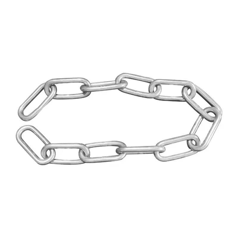 6mm Din5685A galvanized chain grade 30 short link chain