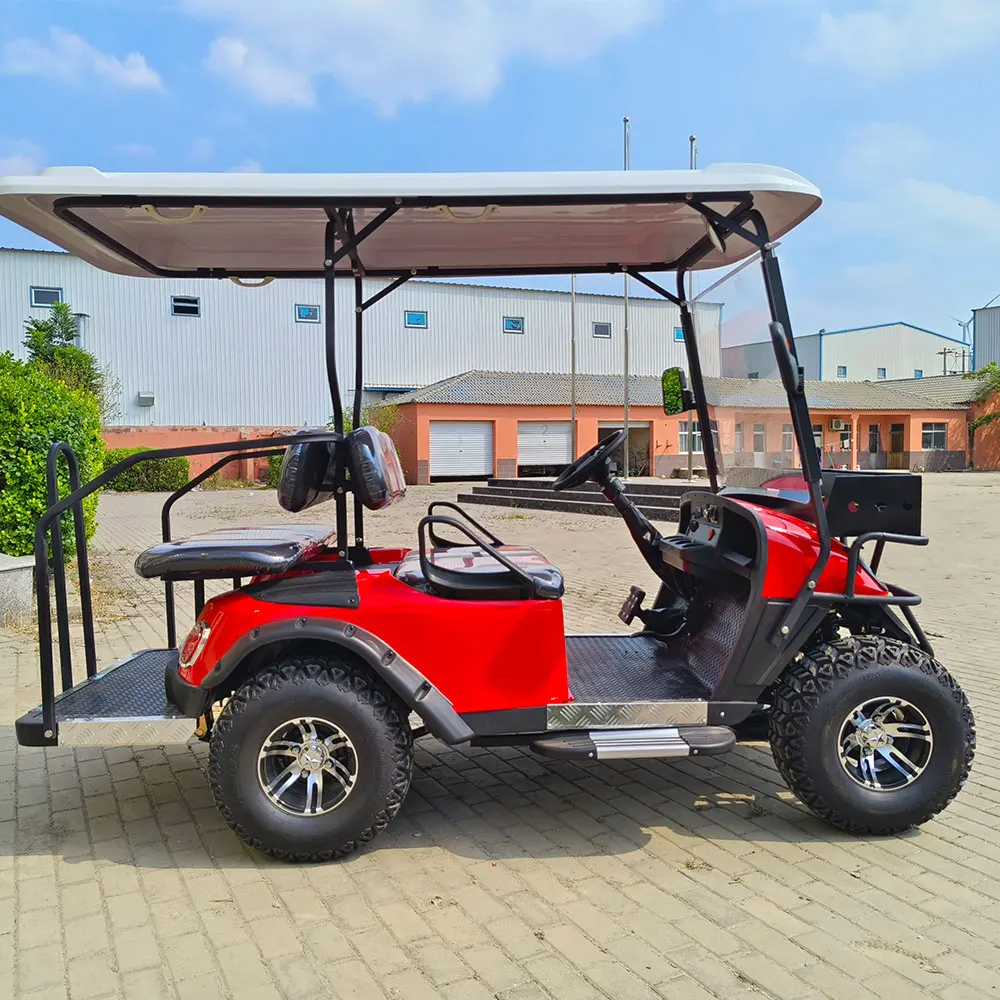 Custom Golf Cart 60V 72V Lithium Golf Cart Battery Fast Electric Golf Cart 4 Seater With CE Certification
