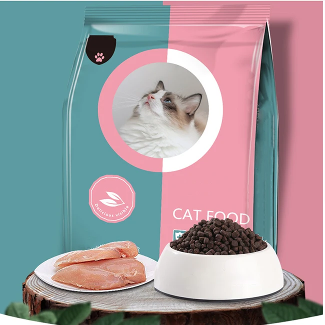 pet food dried kibble for premium adult cat food