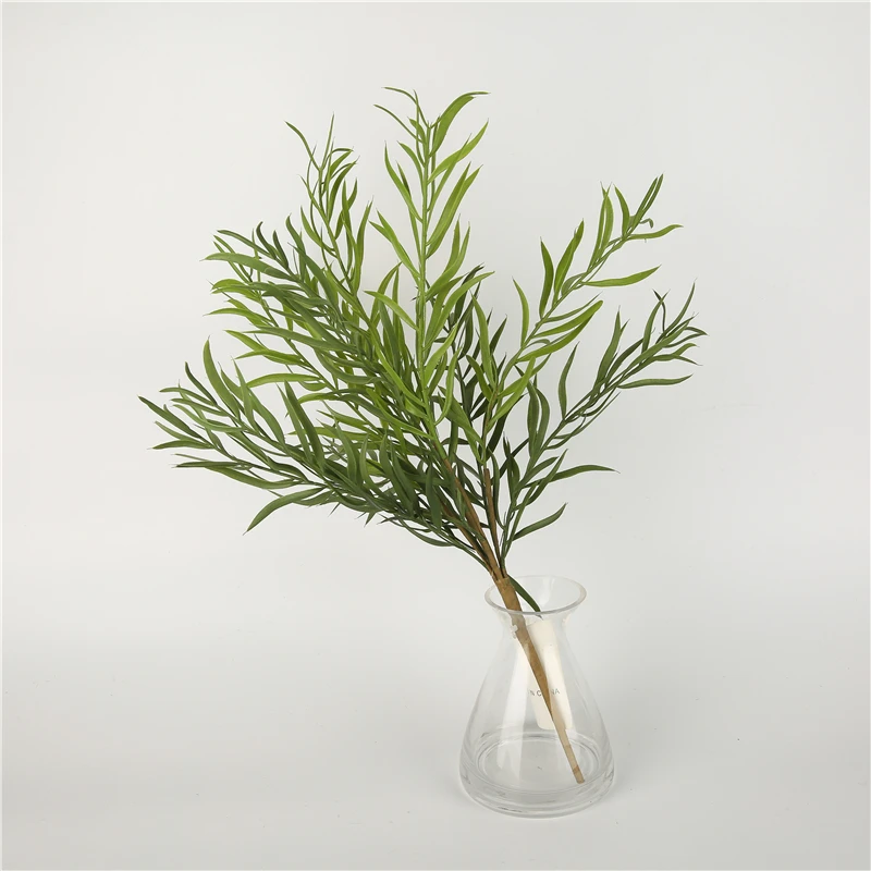 Garden Decoration Artificial Ferns Artificial Bushes Greenery Grass Plant Branches for Home Decoration Plastic Modern 1 Carton