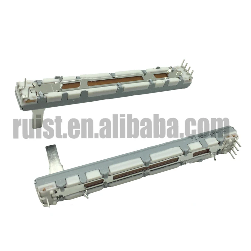 RUIST ALPS sliding potentiometer dual A20K 75mm MG16 Bailingda vocal art mixing table pusher