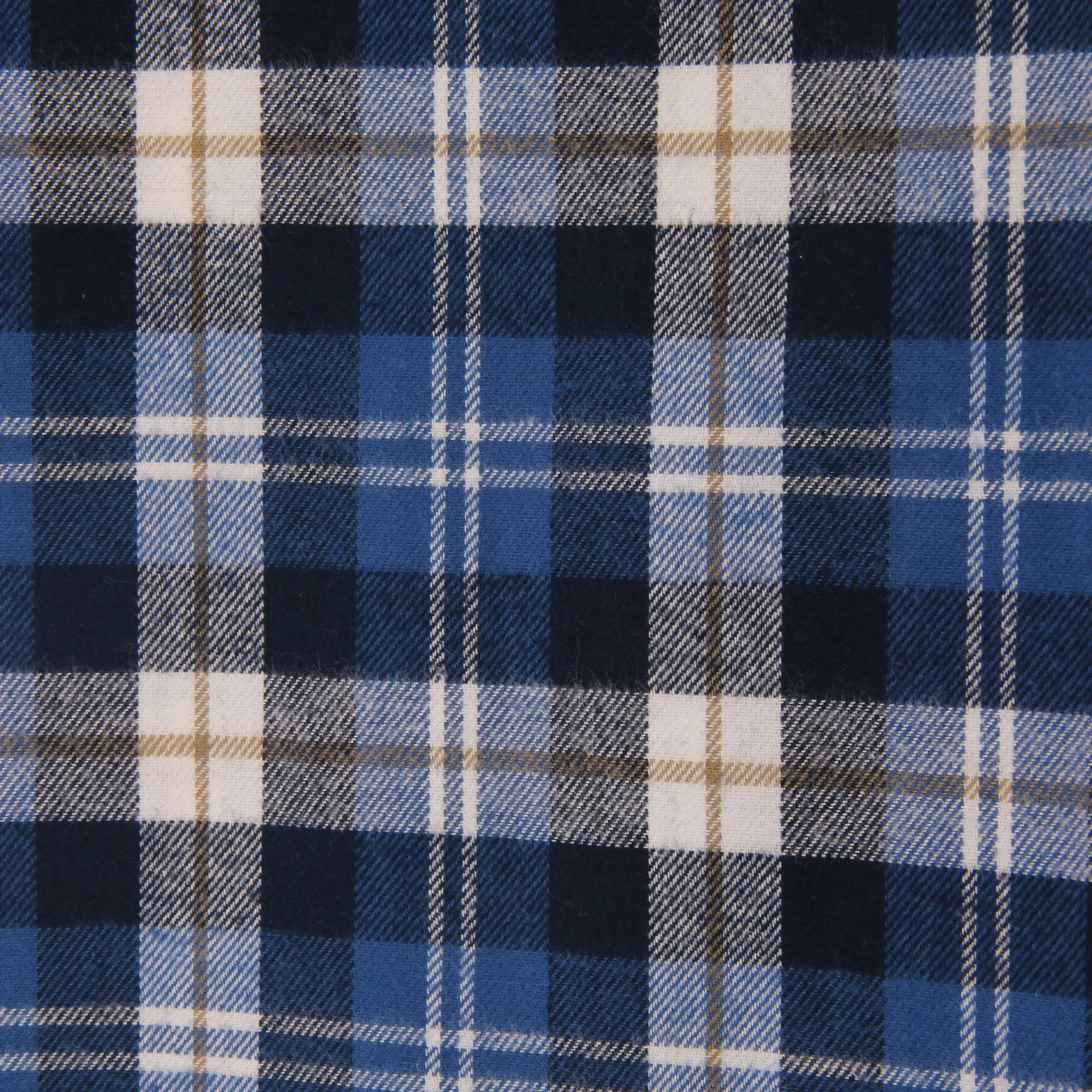 100% хлопок, осень и зима, односторонняя шлифованная ткань из окрашенной пряжи