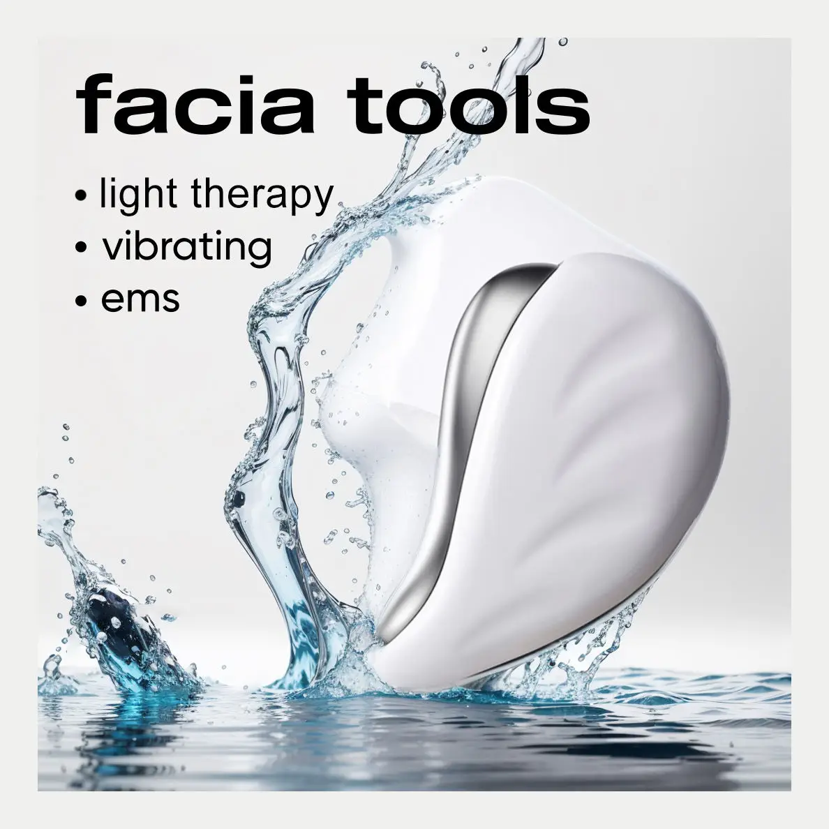 2024 Skin Galvanic Ion  Facial Spa Light Therapy Facial Massager Face Lifting Device