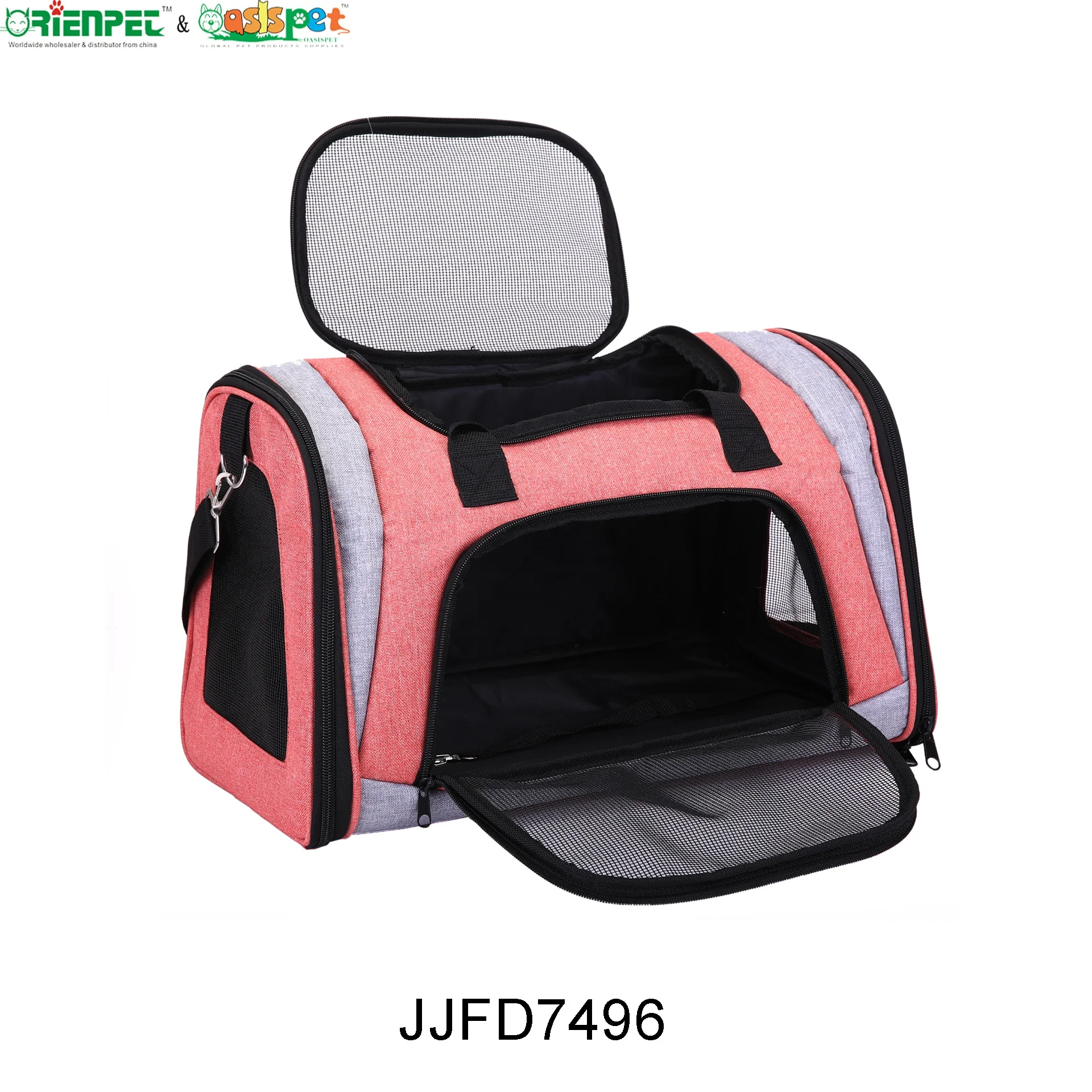 ORIENPET & OASISPET Pet Carrier Bag Handle and shoulder bag for small pet Ready stocks JJFD7496 Pet bag