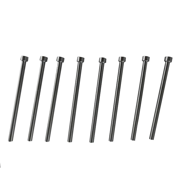 China Supplier Flat Ejector Pin Corner Mould Straight Pins Mold Core Ejector Pins