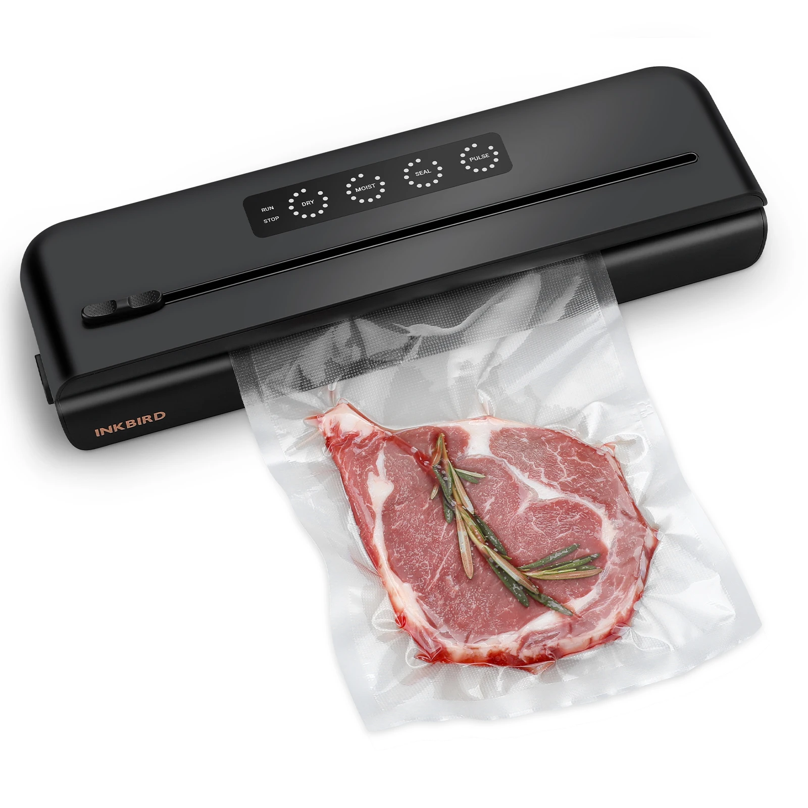 INKBIRD IVS-011 Vacuum Sealer Machine with Starter Kit, One-touch Operation for food