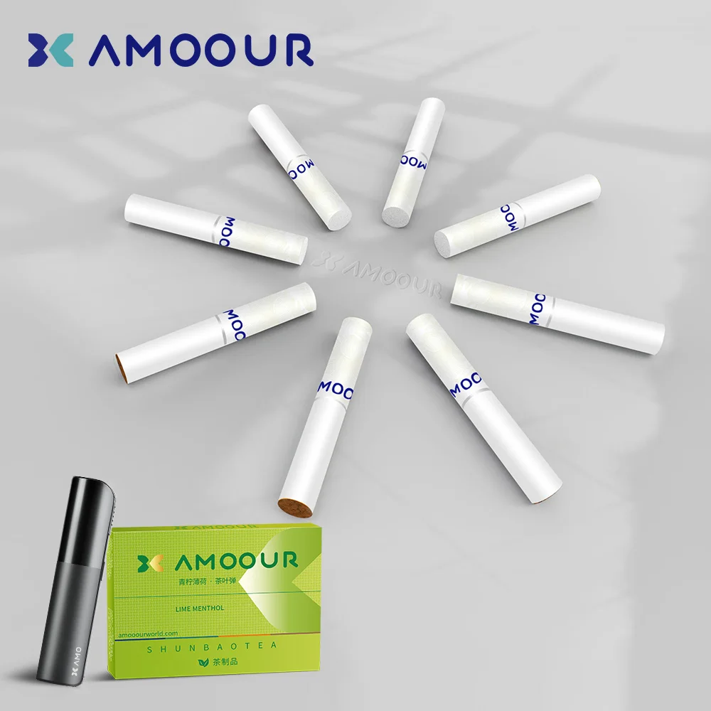 AMOOUR vaper electronic cigarette menthol heat not burn sticks sticks for heating device Single sale