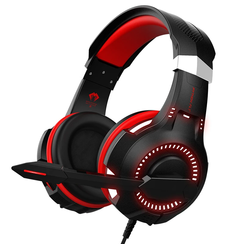 Высококачественные недорогие Проводные светящиеся наушники Razer RGB, USB стереогарнитура, игровая гарнитура PS4 для ПК