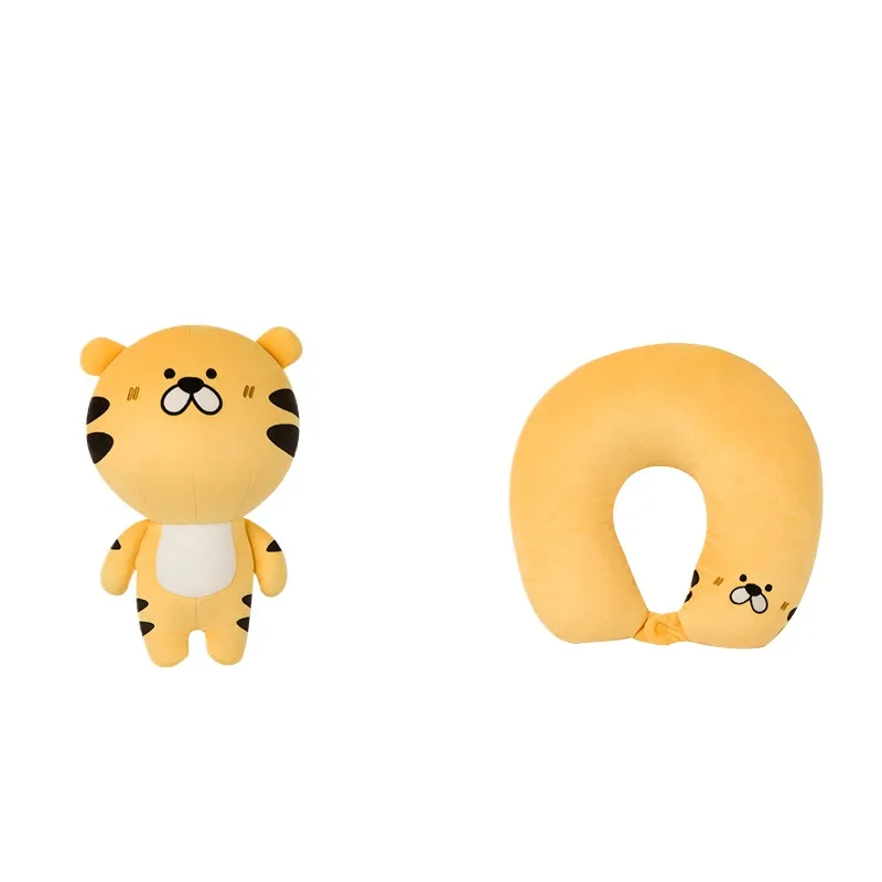 Animal Series foam particles slow rebound dual-use u-shaped travel neck pillow