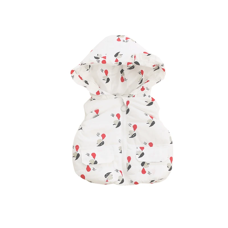 
Lovely design spring autumn sleeveless baby unisex vest wholesale 2020 NEW 1-4-year old baby hoodie 