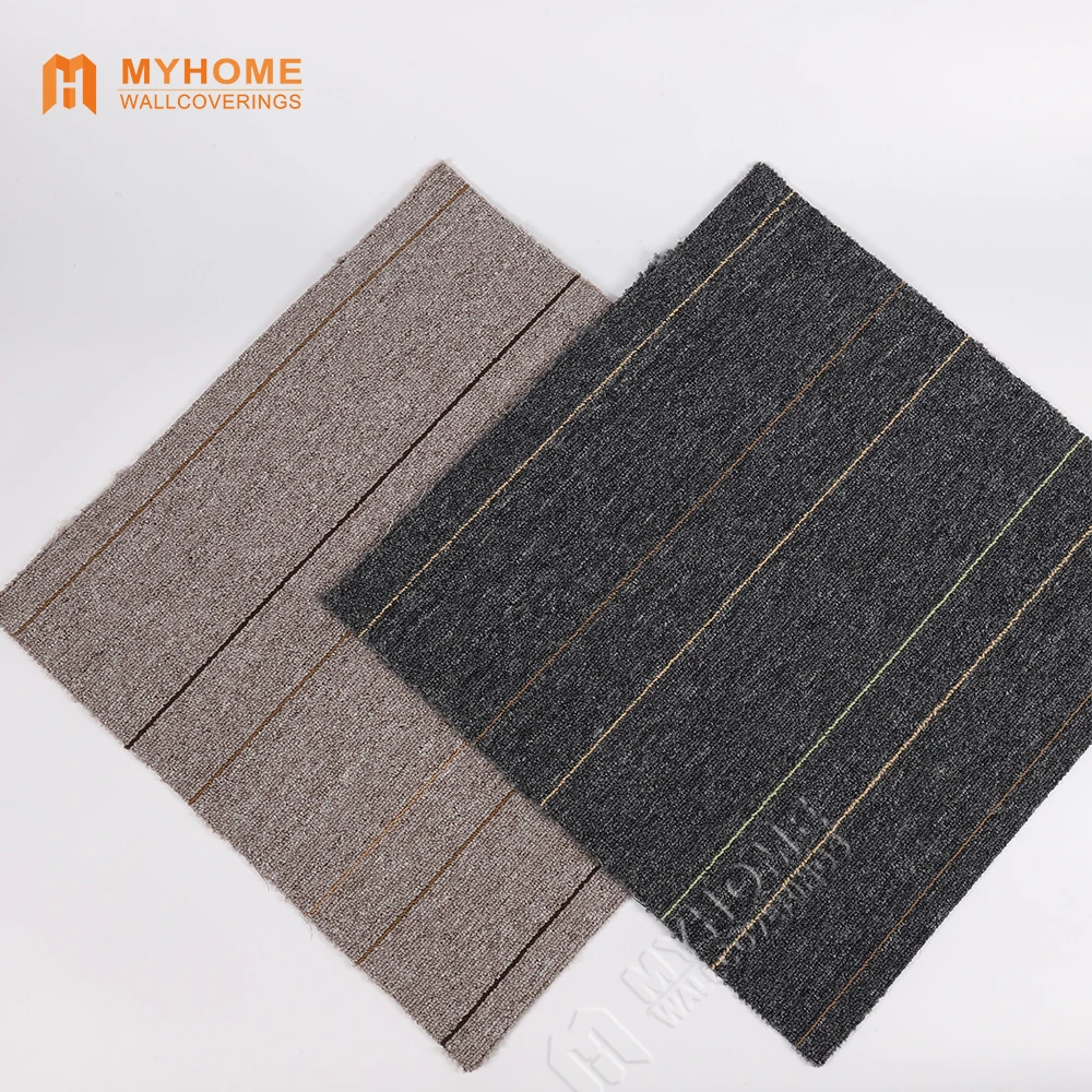 Commercial pvc carpet office solution tapis de bureau dyed nylon carpet tiles