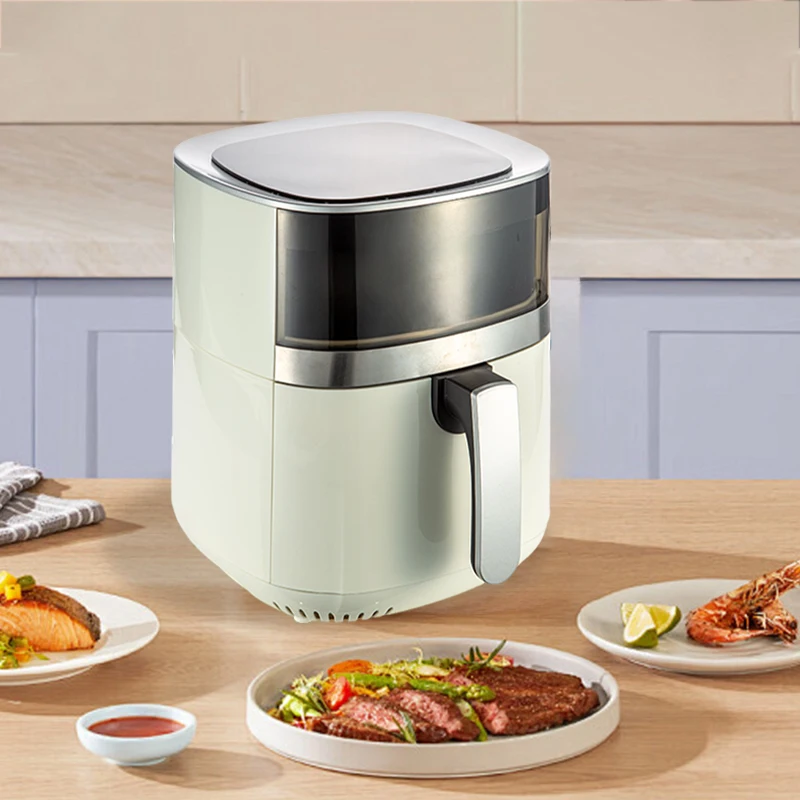 Manufacturer Direct Supply Air Fryer Digital Electric Visible Window 5.5L Oil Free Deep Fryer Air Fryer