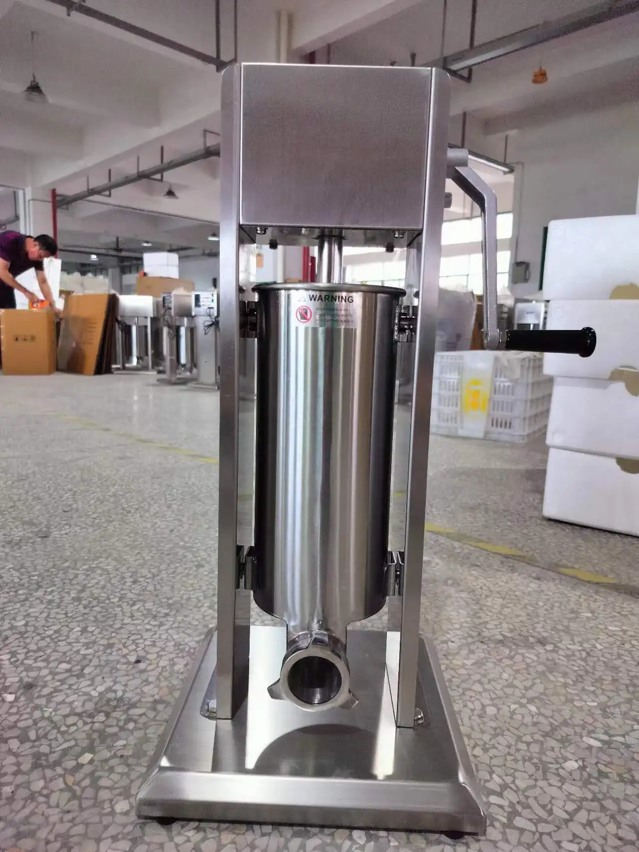 VS-5L  yingxiao hot sale commercial sausage making machine/ commercial salami stuffer with factory price