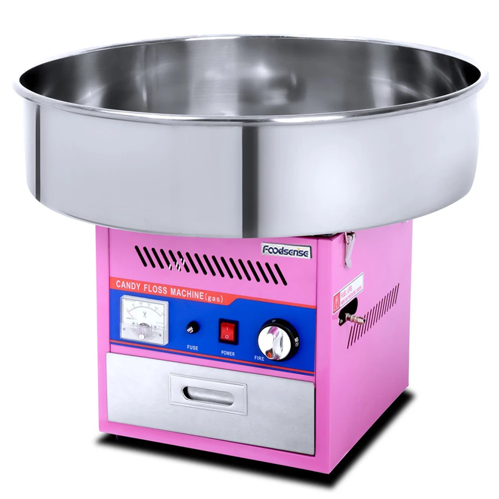 Commercial Sugar Floss Sweet Cotton Candy Maker Machine Gas cotton candy floss machine flower Cotton Candy Machine for sale