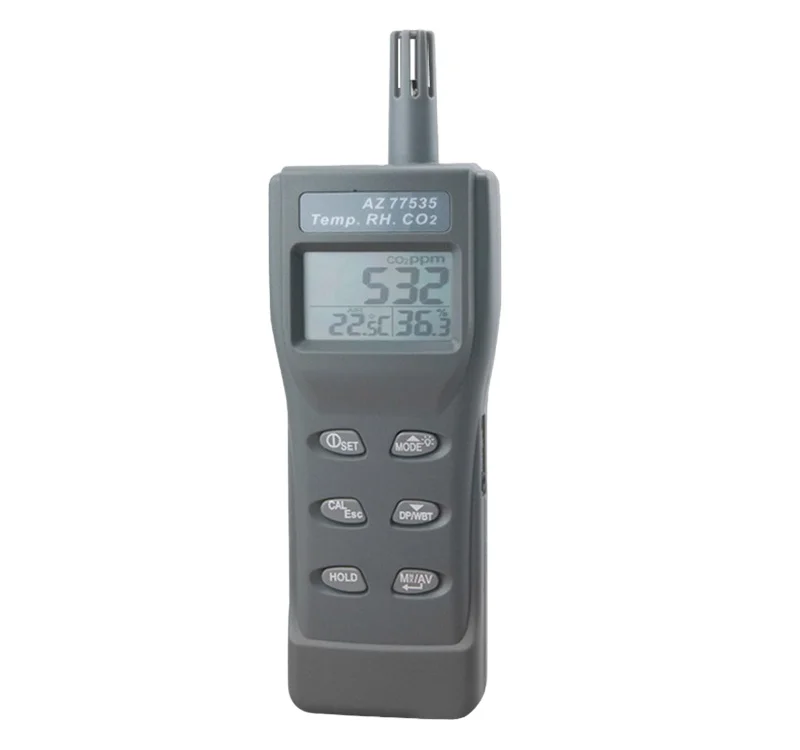 Портативный Измеритель качества воздуха, измеритель температуры и влажности, анализатор углекислого газа
