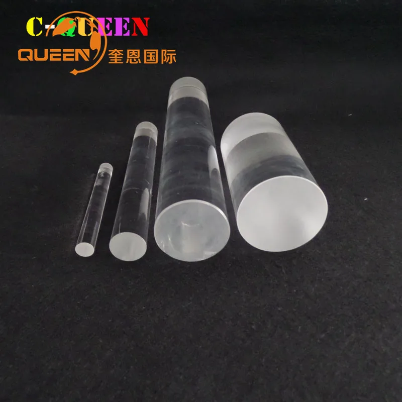Королевский прозрачный стержень из кварцевого стекла, стержень из кварцевого стекла от 2 мм до 50 мм, стержни из кварцевого стекла