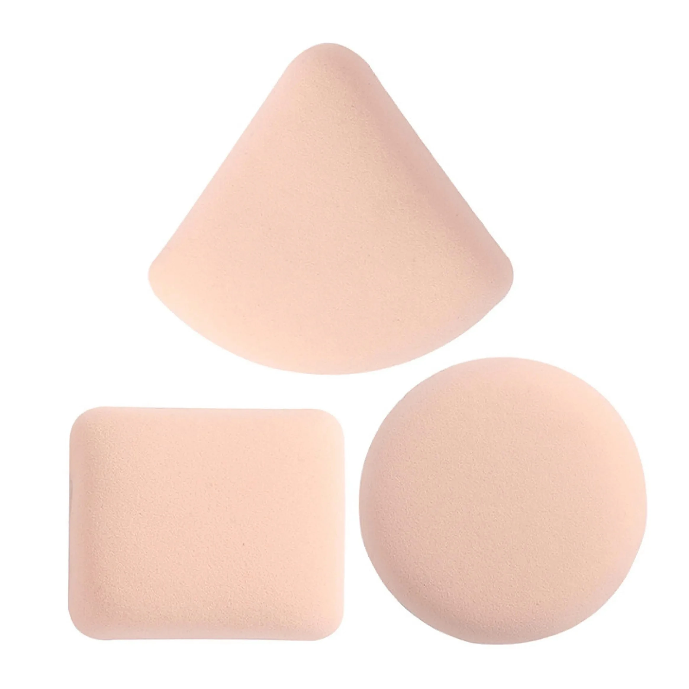 Non-Latex Dry Wet Air Cushion Sponge Puff Boxed Do Not Eat Powder Makeup Foundation Triangular Makeup Puff