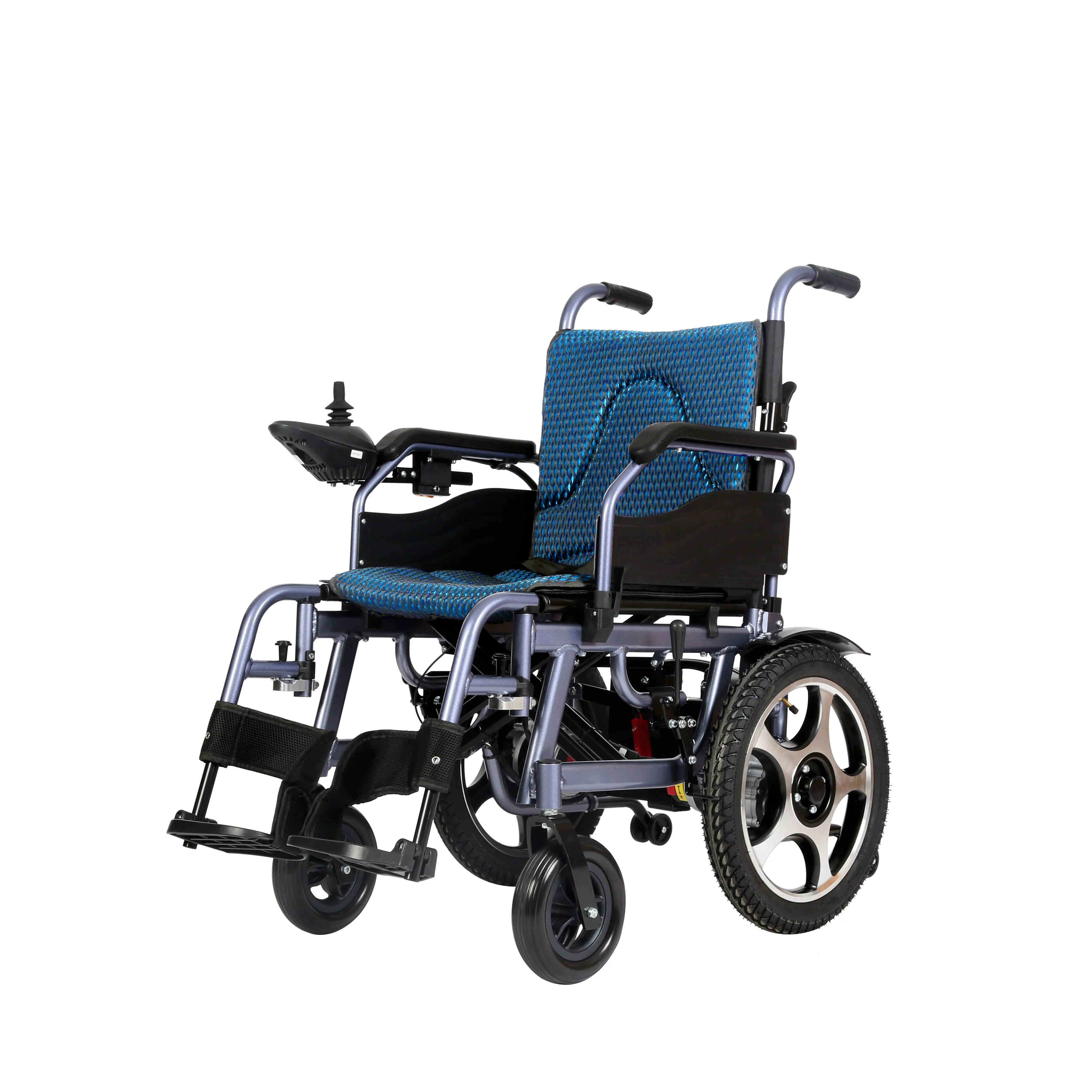 New Design Cheap Price Folding Motor Power Electric Wheelchair for The Disabled