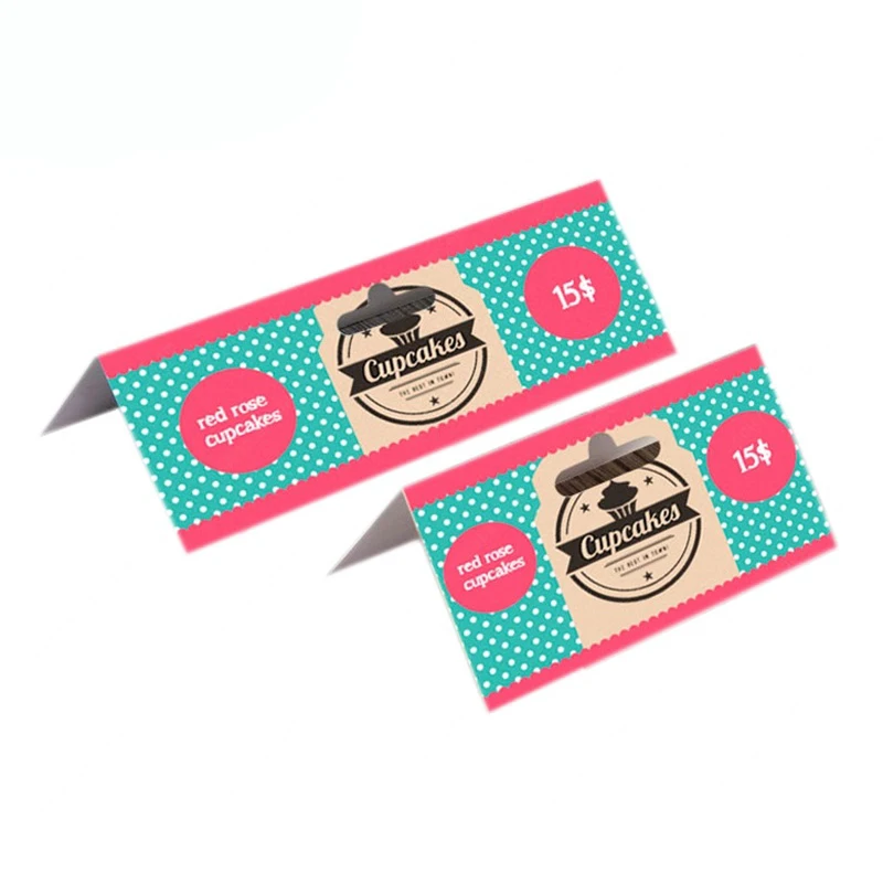 Оптовая продажа дизайн упаковки картонный заголовок на заказ с подвеской