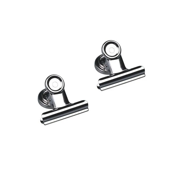 Mini Metal Refrigerator Magnetic Clip for Photo Displays Holding Documents Office Organizing