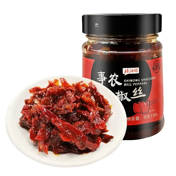 
Certified HACCP wholesale red chillies shreds Fresh Red Chilli Paste/Canned Chili shreds 